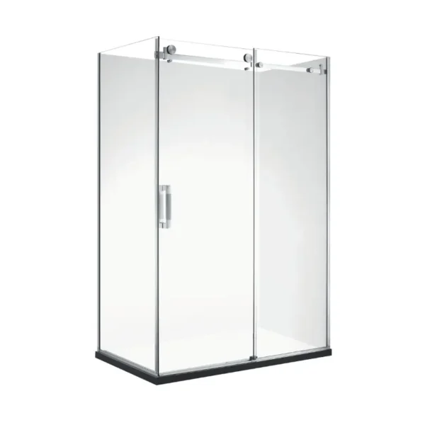 SHOWER BOX Frameless sliding roller door MF129