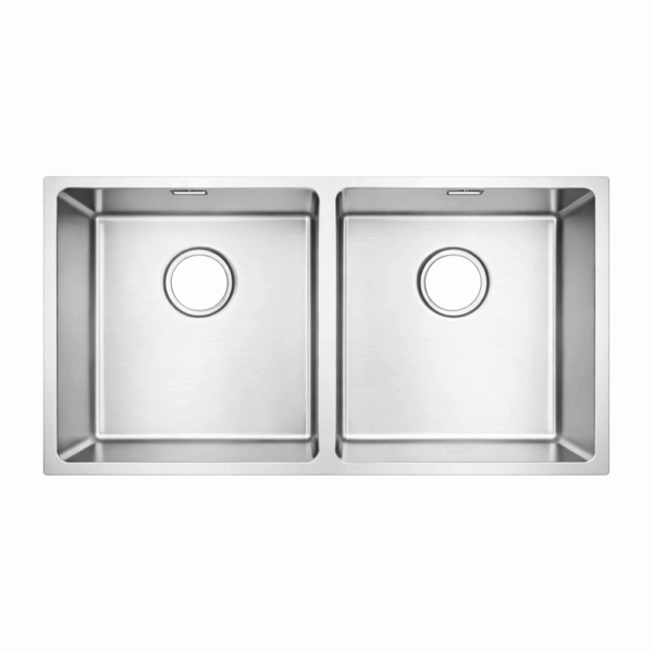 Luxury Double Bowl Kitchen Sink 810x440mm – Stainless Steel – JS400+340