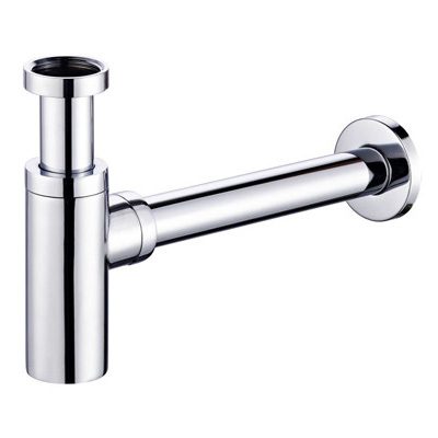 Chrome Round Trap for basin A186