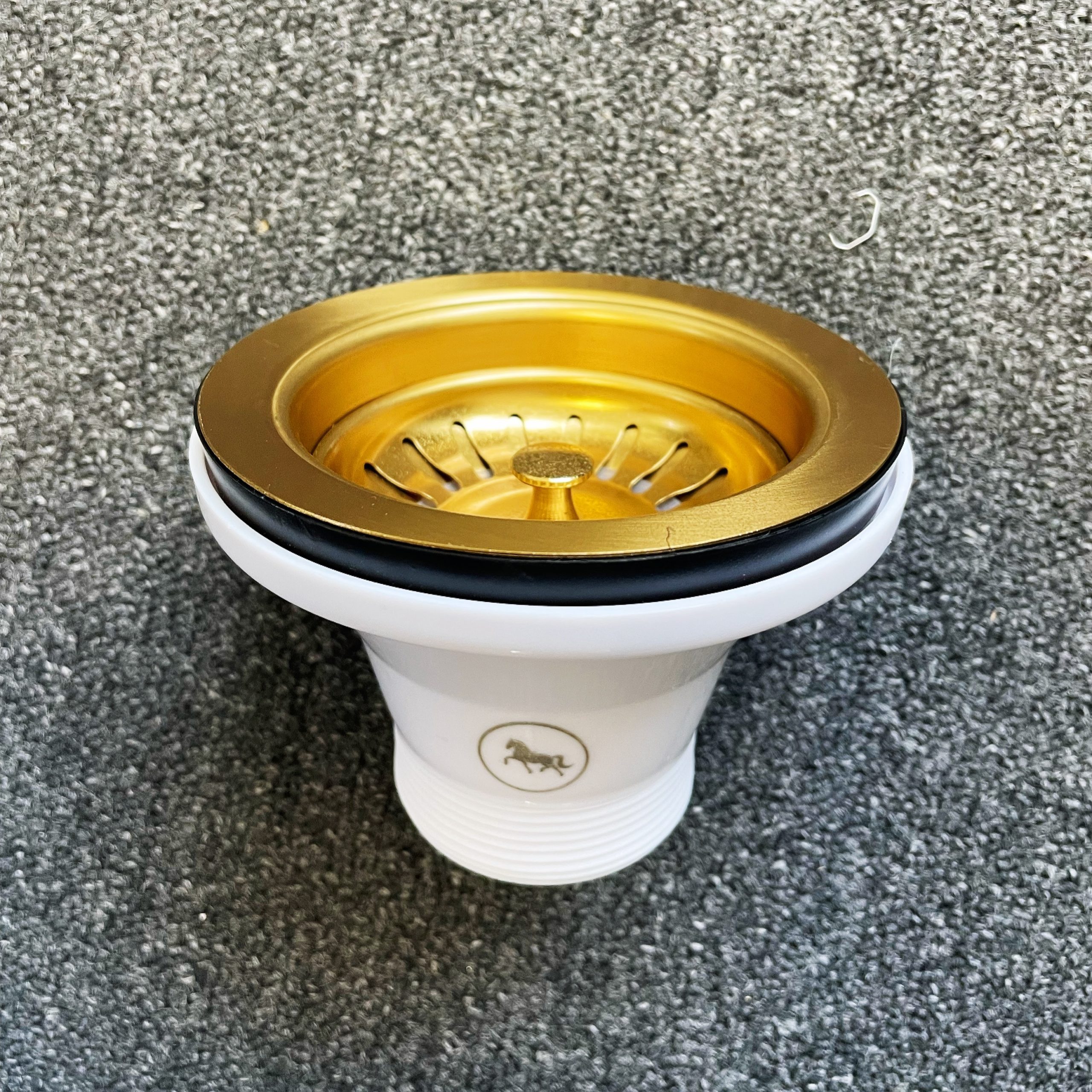 Stainless Steel Strainer A60G-Gold-ventilation view