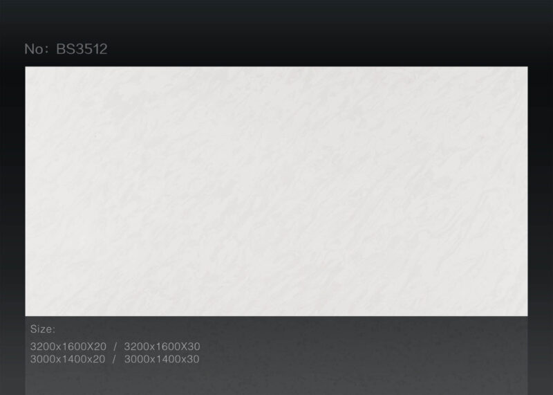 White textured surface with dimensions and product code 3512 displayed.