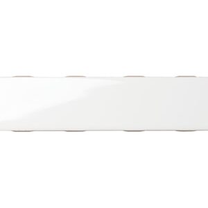 Matte white tile, 53x218mm, from Jerry Kitchen collection.