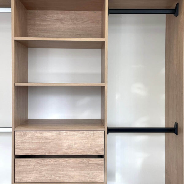 wall hung wardrobe 600mm-2