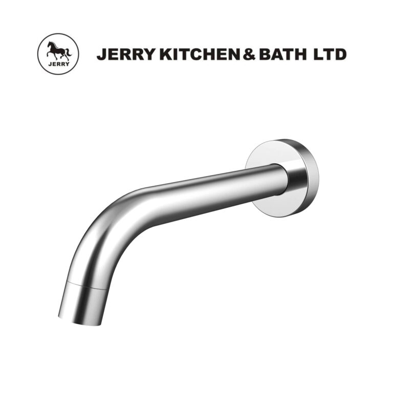 Modern silver faucet by Jerry Kitchen & Bath Ltd.