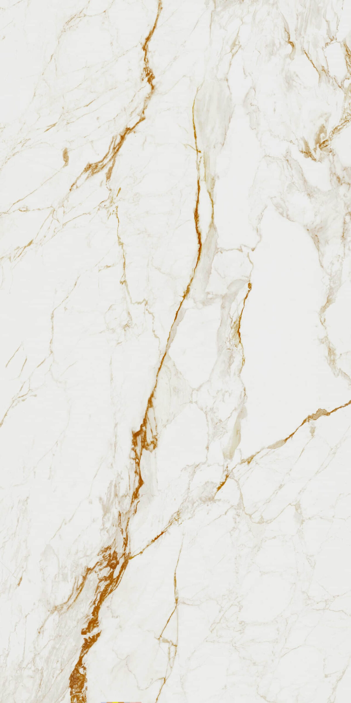 Calacatta Vagli Extra marble slab with gold and grey veining on silky face finish