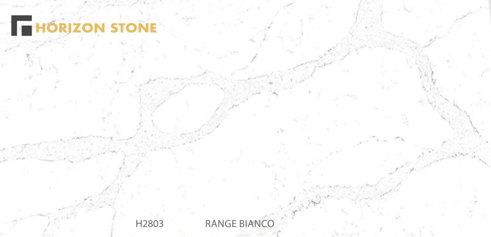 Engineered stone sample, H2803 Range Bianco, with subtle veining.