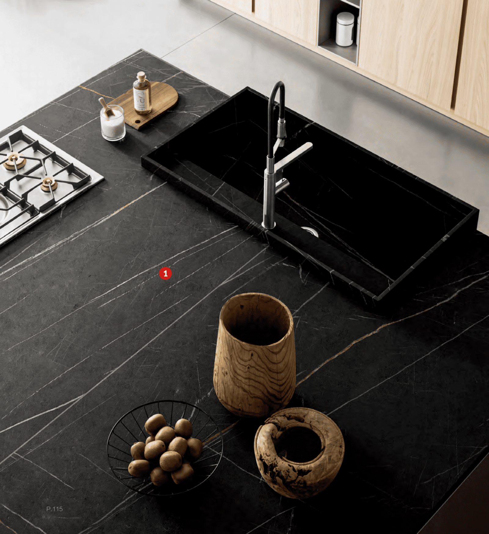 Sintered Stone H6320 SAHARA NERO