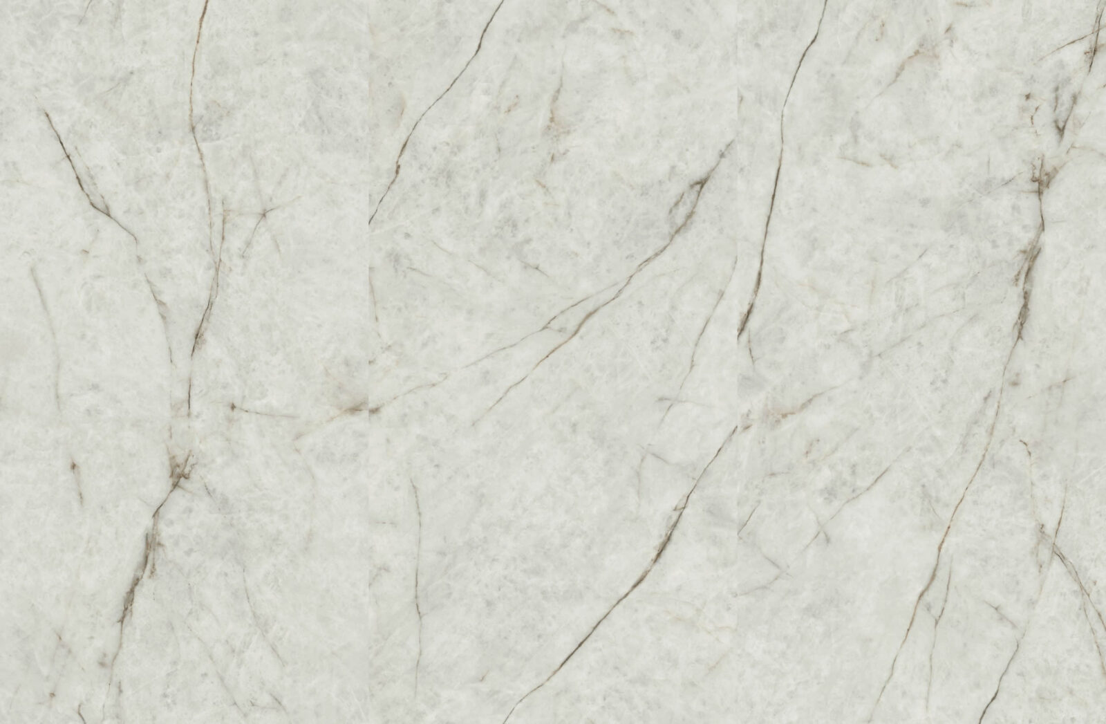 Marble countertop with light gray and subtle brown veining.