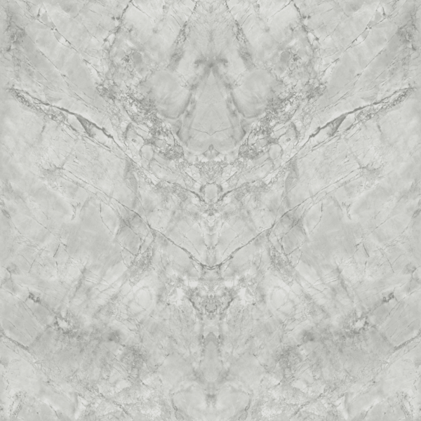 Marble texture with symmetrical gray patterns.