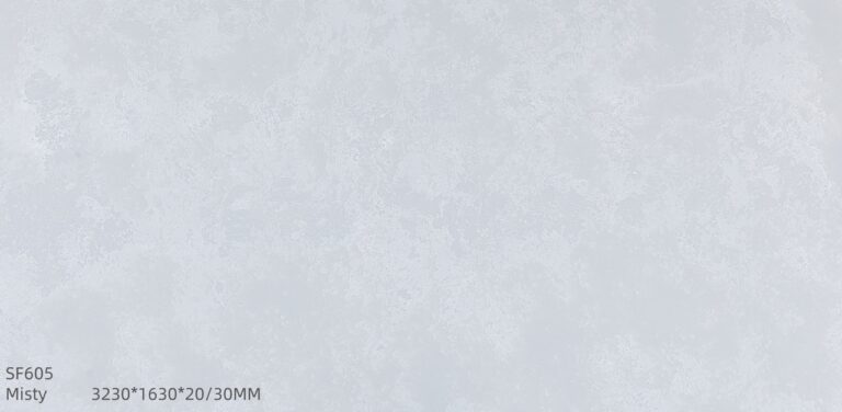 Silica Free Engineered Stone Misty Sf605