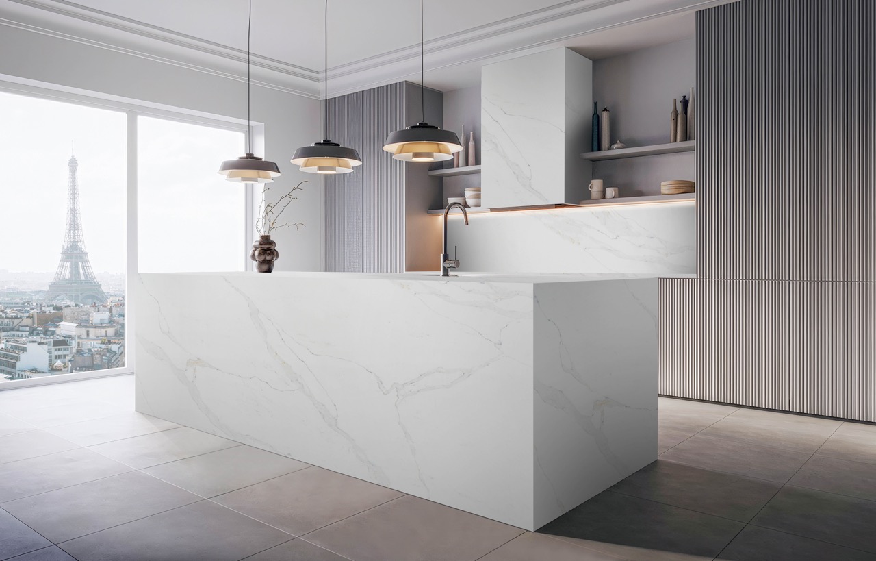 Silica Free Engineered Stone Alba Luxe Sf628