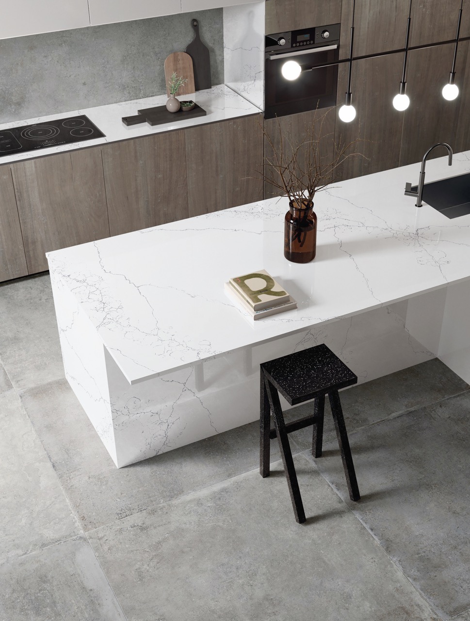 Silica Free Engineered Stone Calacatta Altay Sf636
