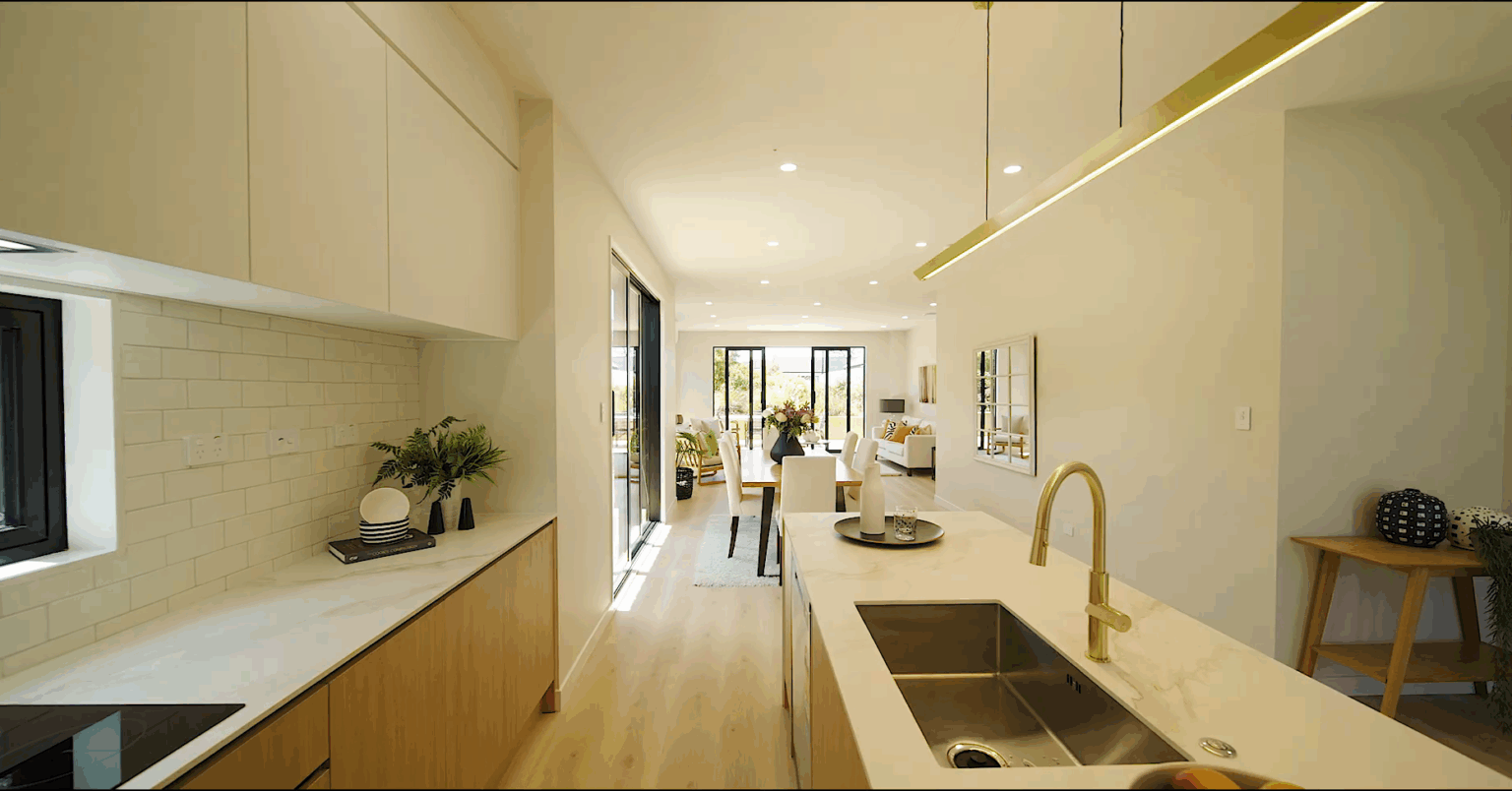 New Kitchen Building New Build Kitchen, laundry, vanities Reveal in Warkworth | Warm ...